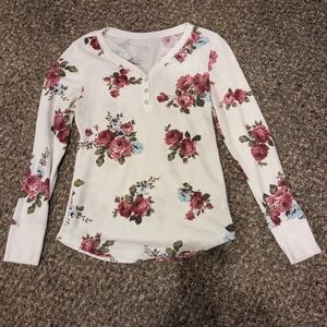 Floral long sleeve